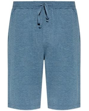 Hanro Bermuda Con Coulisse - Blu