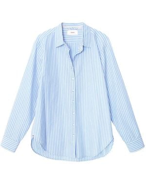 Xirena Beau Striped Shirt - Blue