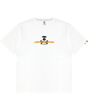 Aape By A Bathing Ape Graphic-print T-shirt - Weiß