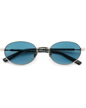 Gast Occhiali Da Sole Ovali Jade - Blu