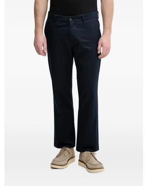 Sisley Straight-Leg Chino Trousers - Black
