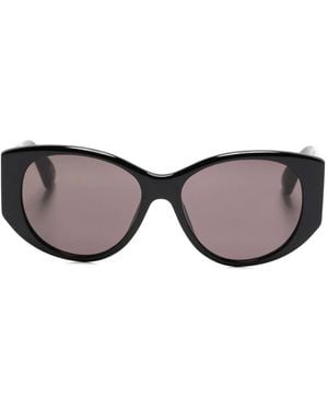 Balenciaga ロゴディテール サングラス - ブラック