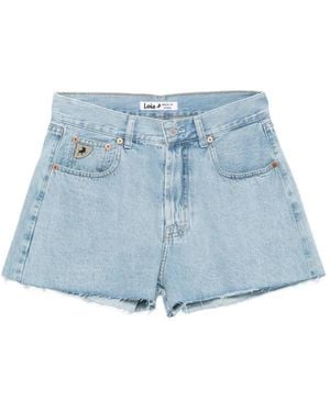 Lois Sandra Denim Shorts - Blue