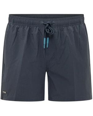 Sundek Short De Bain À Lien De Resserrage - Blue