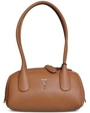 no:rae Small Teti Leather Tote Bag - Brown