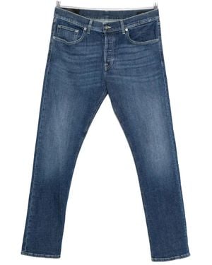 Dondup Buttoned Washed Jeans - ブルー