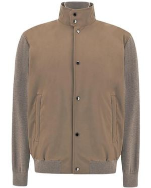 Paul & Shark Long-Sleeve Cardigan - Brown