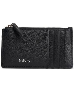 Mulberry Portacarte Con Zip - Nero