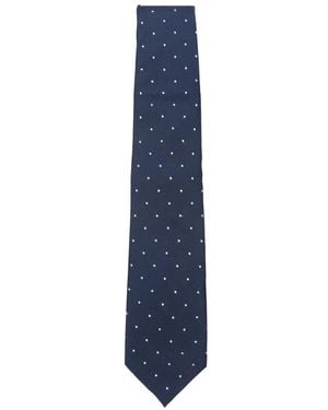 Corneliani Polka-Dot Tie - Blue