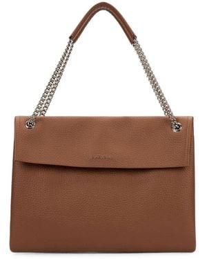 Orciani Medium Venus Soft Shoulder Bag - Brown