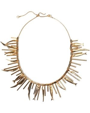 Osklen Maresia Necklace - Metallic