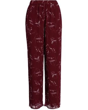 ARMANI EXCHANGE Printed Pants - Red