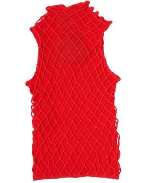 Isa Boulder Top Macramist - Rosso