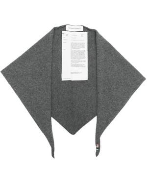 Extreme Cashmere Knitted Cashmere-Blend Scarf - Grey