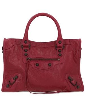 Balenciaga Small Le City tote bag - Rot