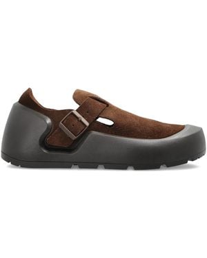 Birkenstock Reykjavik Nubuck Sandals - Brown