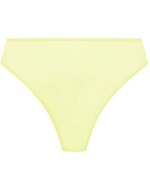 Maison Close Double Sens Sheer Thong - Yellow