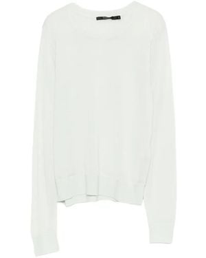 Seventy Top Met Ronde Hals - Wit