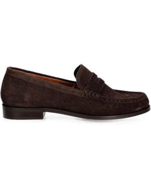 JONAK PARIS Delice Suede Loafers - Brown