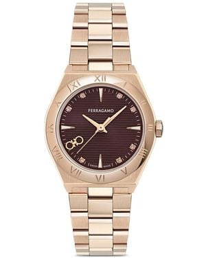 Ferragamo Vega Upper East Armbanduhr 28Mm - Mettallic