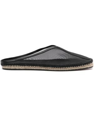 TOTEME 'The Espadrille Slipper' Espadrilles - Black