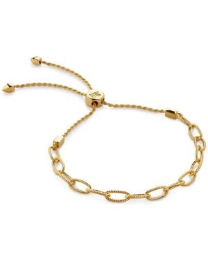 Monica Vinader Gp Chain-Link Bracelet - Metallic