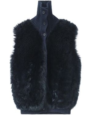 Fabiana Filippi シアリングパネル トップ - ブルー