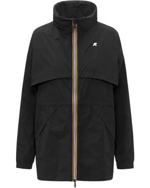 K-Way Flap Pocket Jacket - Black