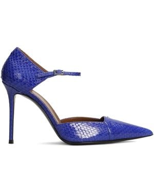 Giuseppe Zanotti 105Mm Raquel D'Orsay Ankle-Strap Pumps - Blue
