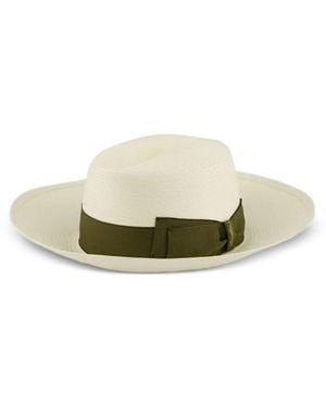 Borsalino Claudette Panama Wide-Brim Hat - Natural