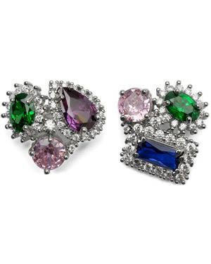 Maison Margiela Cluster Stud Earrings - Green