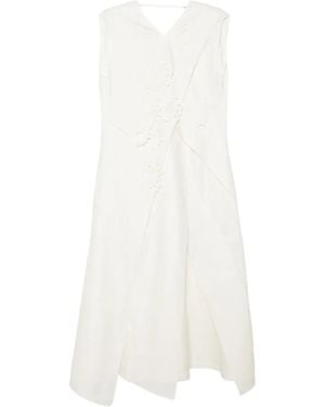 Litkovskaya Layered Embroidered Dress - White