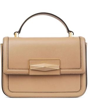 Jimmy Choo Diamond Top Handle Biscuit/gold One Size - メタリック