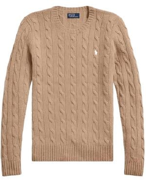 Polo Ralph Lauren Cable-Knit Jumper - Natural