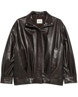 Arma Paula Leather Jacket - Black
