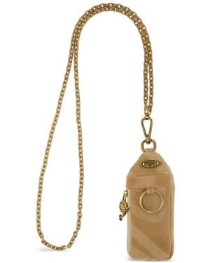 PUCCI Portacarte Con Catena - Metallizzato