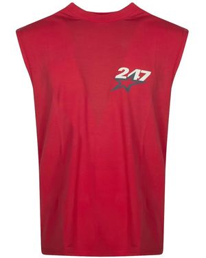 Represent Top Met Sterprint - Rood