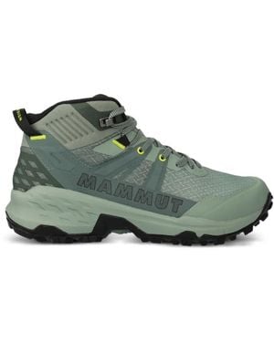 Mammut Sertig Ii Logo-Print Performance Footwear - Green