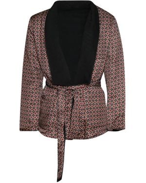 Amiri Reversible Geometric-Print Jacket - Brown