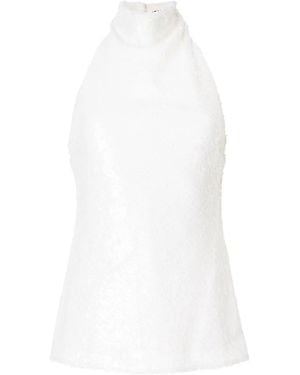 Ellery Limogie Halterneck Top - White