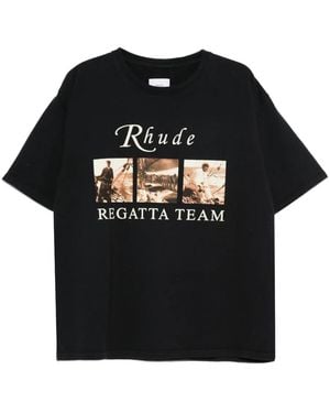 Rhude Graphic-print T-shirt - Negro