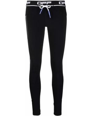Off-White c/o Virgil Abloh Active Logo Leggings - Black