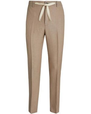 Brian Dales Pantalones ajustados - Neutro