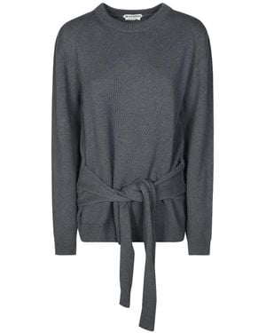 JW Anderson Waist-Tie Jumper - Grey