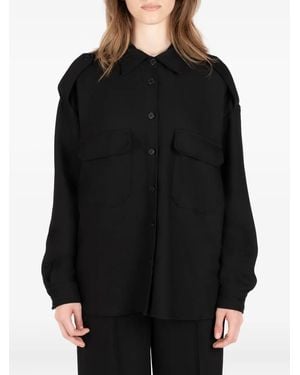 Societe Anonyme Long Sleeve Shirt - Black