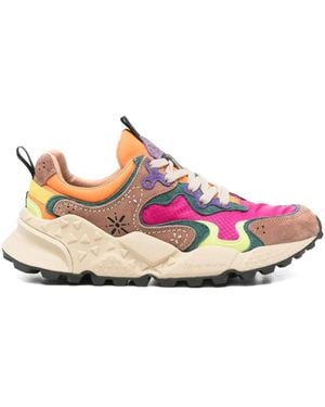 Flower Mountain Rulis パネル スニーカー - ピンク