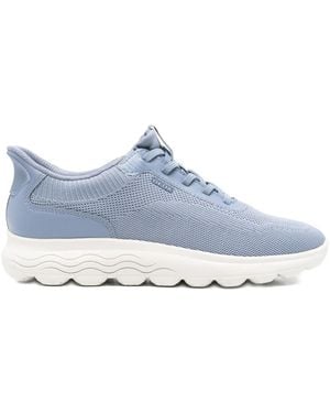 Geox Spherica Plus Sneakers in Strickoptik - Blau