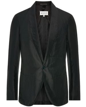 Maison Margiela Single-Breasted Blazer - Black