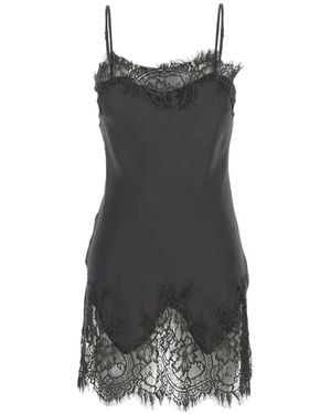 Gold Hawk Longline Camisole Top - Grey