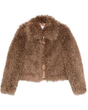 Stand Studio Faux-Shearling Jacket - Brown